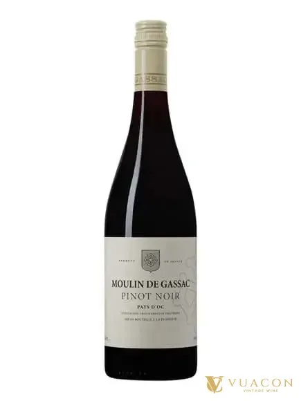 Rượu vang Moulin de Gassac Pinot Noir – Languedoc, Pháp, 750ml
