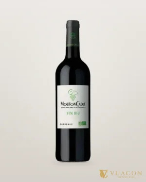 Rượu vang Mouton Cadet Bordeaux Organic – chai chính hãng tại Vua Cồn