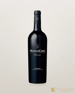 Rượu vang Mouton Cadet Reserve Bordeaux – chai chính hãng tại Vua Cồn