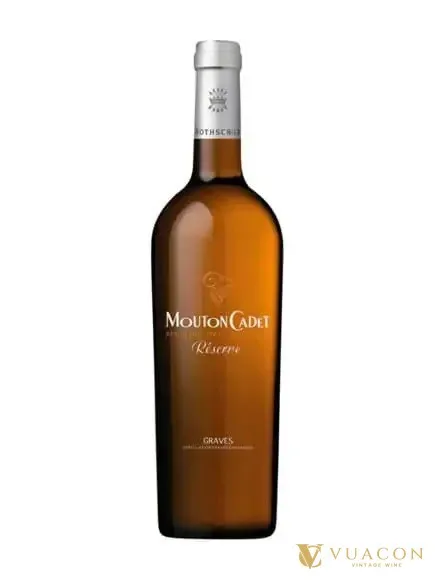 Rượu vang Mouton Cadet Reserve Graves White – Bordeaux, Pháp, 750ml
