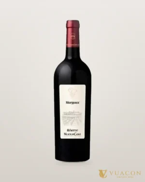Rượu vang Mouton Cadet Reserve Margaux – chai chính hãng tại Vua Cồn