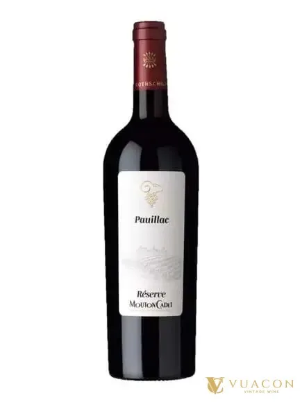 Rượu vang Mouton Cadet Reserve Pauillac – Bordeaux, Pháp, 750ml