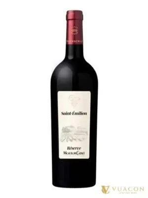 Rượu vang Mouton Cadet Reserve Saint-Emilion – Bordeaux, Pháp, 750ml