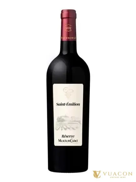 Rượu vang Mouton Cadet Reserve Saint-Emilion – Bordeaux, Pháp, 750ml