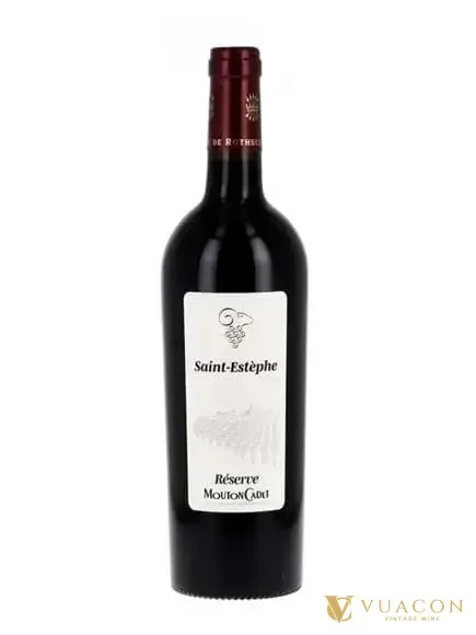 Rượu vang Mouton Cadet Reserve Saint Estephe – Bordeaux, Pháp, 750ml