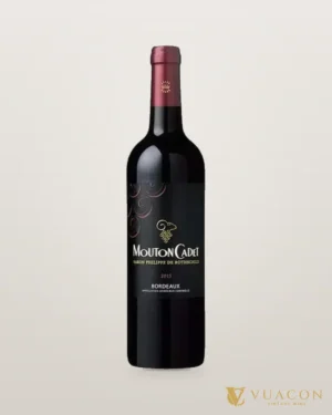 Rượu vang Mouton Cadet Rouge – Bordeaux – chai chính hãng tại Vua Cồn