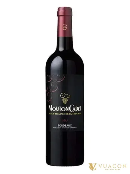Rượu vang Mouton Cadet Rouge – Bordeaux – Pháp, 750ml