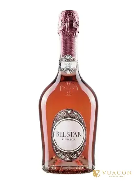 Rượu vang nổ Bisol Bel Star Rose – sparkling Rosé, Ý, 750ml