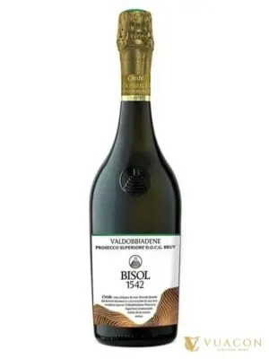 Rượu vang nổ Bisol Crede Prosecco Brut – Ý, 750ml