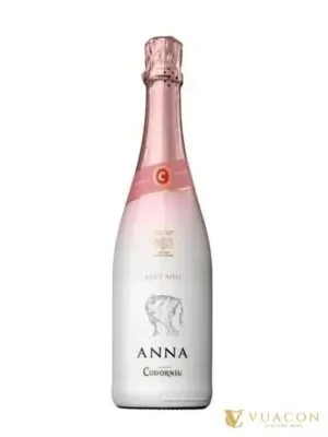 Rượu vang nổ Codorniu Anna Brut Rose – cava, Tây Ban Nha, 750ml