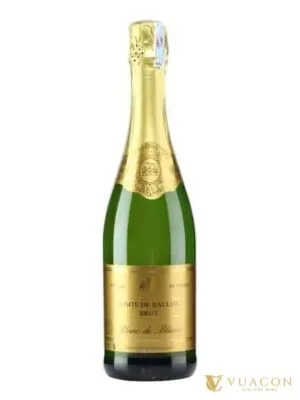 Rượu vang nổ Comte De Baulieu Brut – sparkling Brut, Pháp, 750ml