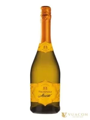 Rượu vang nổ Prospero Moscato Yellow – sparkling Sweet, Tây Ban Nha, 750ml