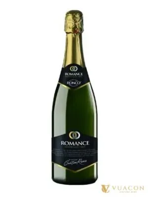 Rượu vang nổ Romance Vino Spumante Brut – sparkling Brut, Ý, 750ml