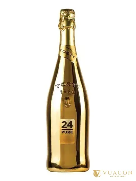 Rượu vang nổ Tosti 24 Pure Brut – sparkling Brut, Ý, 750ml