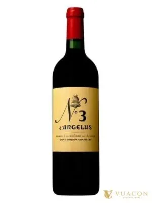 Rượu vang No3 d’Angelus – Bordeaux, Pháp, 750ml