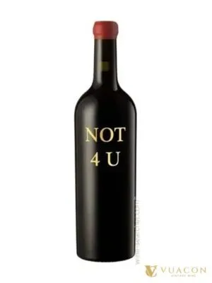 Rượu vang Not 4 U – Bordeaux, Pháp, 750ml