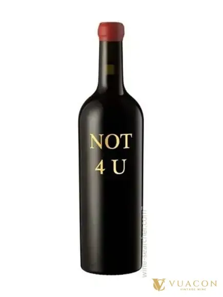 Rượu vang Not 4 U – Bordeaux, Pháp, 750ml