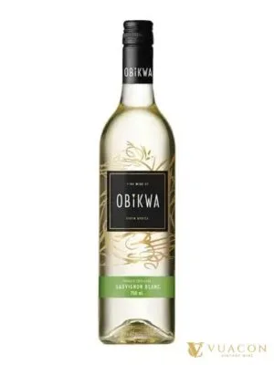 Rượu vang Obikwa Sauvignon Blanc – Western Cape, Nam Phi, 750ml