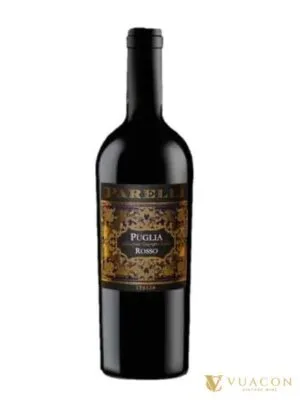 Rượu vang Parelli Puglia Rosso – Ý, 750ml