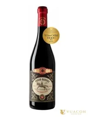 Rượu vang Passo Barone Red – Puglia, Ý, 750ml