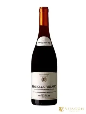 Rượu vang Patriarche Beaujolais Villages – Pháp, 750ml