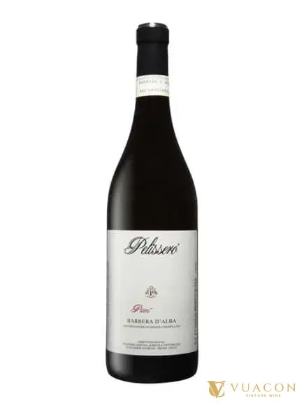 Pelissero Piani Barbera d'Alba, vang Barbera Piemonte