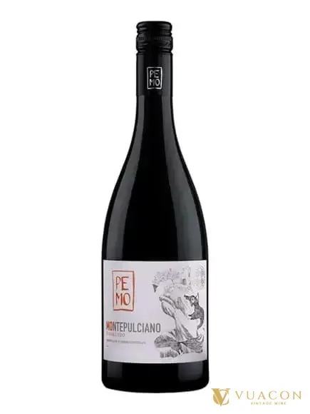Rượu vang Pemo Montepulciano d’Abruzzo DOC – Ý, 750ml