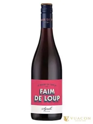 Rượu vang Pour Le Vin Faim de Loup Syrah – Pháp, 750ml