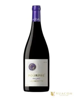 Rượu vang Pourpre de Grezette Malbec – Pháp, 750ml