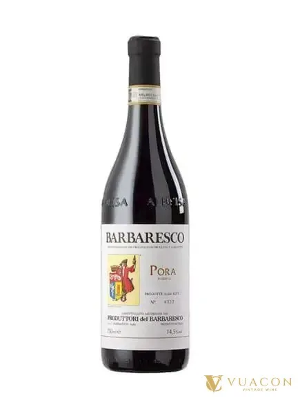 Rượu vang Produttori Del Barbaresco Pora – Piedmont, Ý, 750ml
