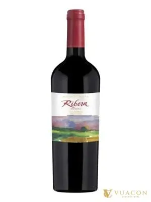 Rượu vang Ribera Reserva Merlot – Chile, 750ml