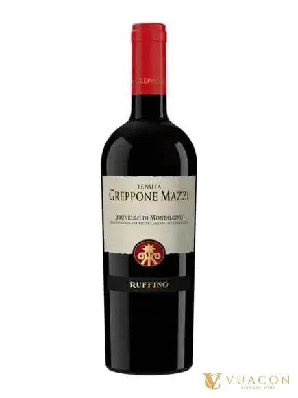 Rượu vang Ruffino Greppone Mazzi – Toscana, Ý, 750ml