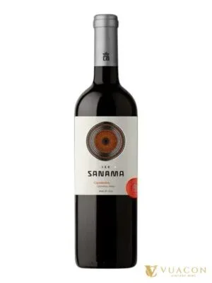 Rượu vang Sanama Reserva Carmenere – Chile, 750ml