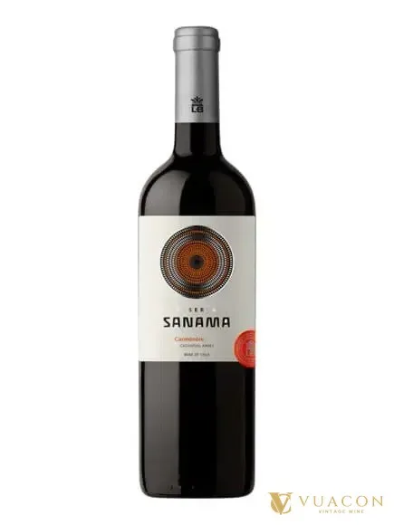 Rượu vang Sanama Reserva Carmenere – Chile, 750ml