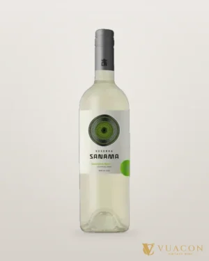 Rượu vang Sanama Reserva Sauvignon Blanc – chai chính hãng tại Vua Cồn