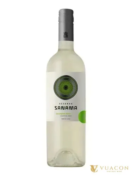 Rượu vang Sanama Reserva Sauvignon Blanc – Chile, 750ml