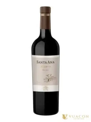 Rượu vang Santa Ana Reserve Reserva Malbec – Mendoza, Argentina, 750ml