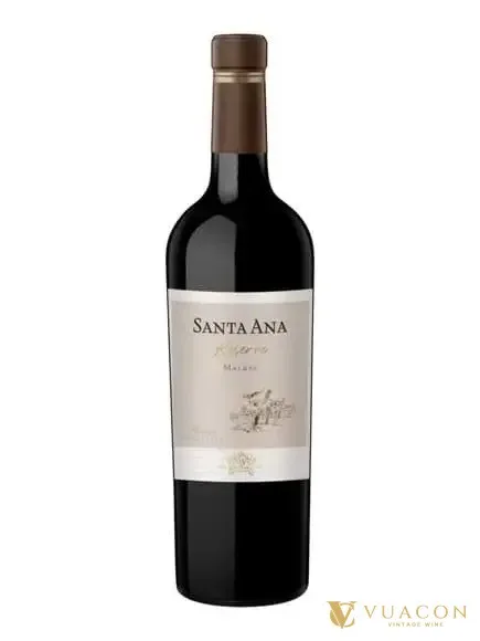 Rượu vang Santa Ana Reserve Reserva Malbec – Mendoza, Argentina, 750ml
