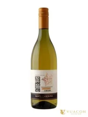 Rượu vang Santa Carolina Estrellas Chardonnay – Chile, 750ml