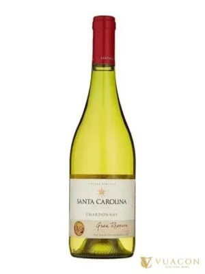 Rượu vang Santa Carolina Gran Reserva Chardonnay – Chile, 750ml