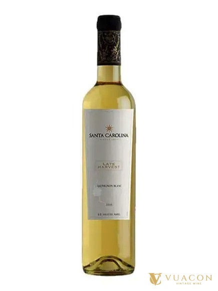 Chai vang ngọt Santa Carolina Late Harvest Sauvignon Blanc