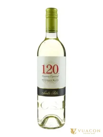 Rượu vang Santa Rita 120 Reserva Especial Sauvignon Blanc – Central Valley, Chile, 750ml