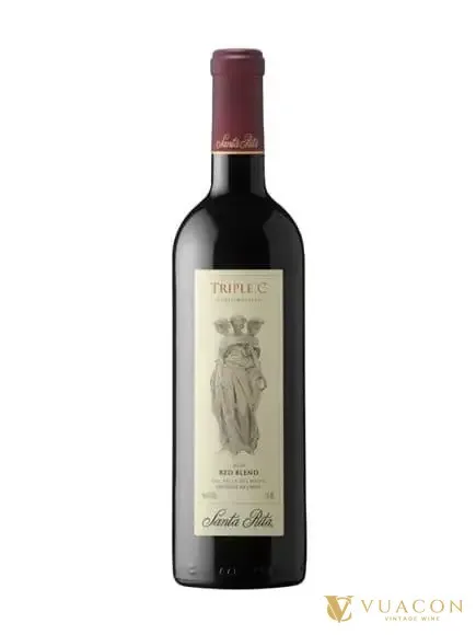 Rượu vang Santa Rita Triple C – Chile, 750ml