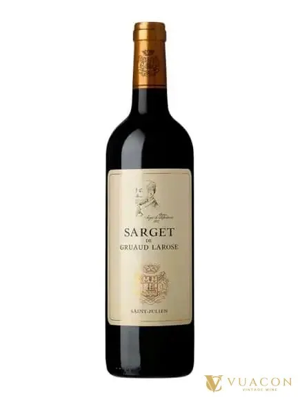 Rượu vang Sarget de Gruaud Larose – Bordeaux, Pháp, 750ml