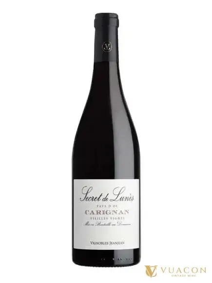 Rượu vang Secret de Lunes Carignan – Languedoc, Pháp, 750ml