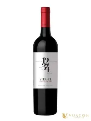 Rượu vang Siegel Reserva 1234 Red – Colchagua Valley, Chile, 750ml