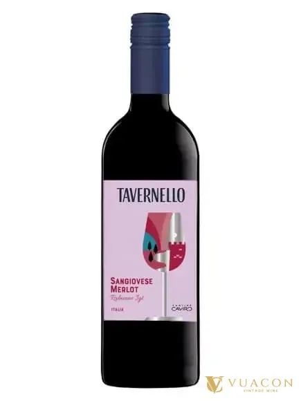 Rượu vang Tavernello Rubicone Red – Ý, 750ml