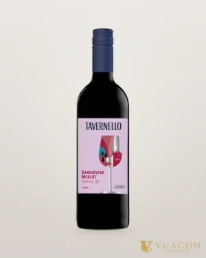 Rượu vang Tavernello Rubicone – chai chính hãng tại Vua Cồn