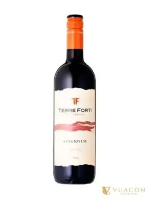 Rượu vang Terre Forti Sangiovese Vang Ý – 750ml