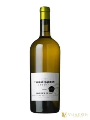 Rượu vang Thomas Barton Reserve Graves Blanc – Bordeaux, Pháp, 750ml